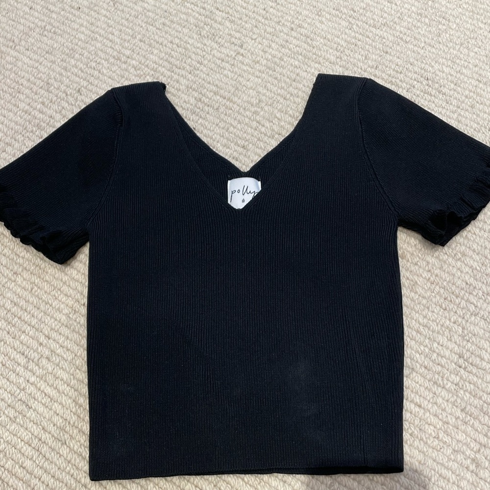 princess polly black tee